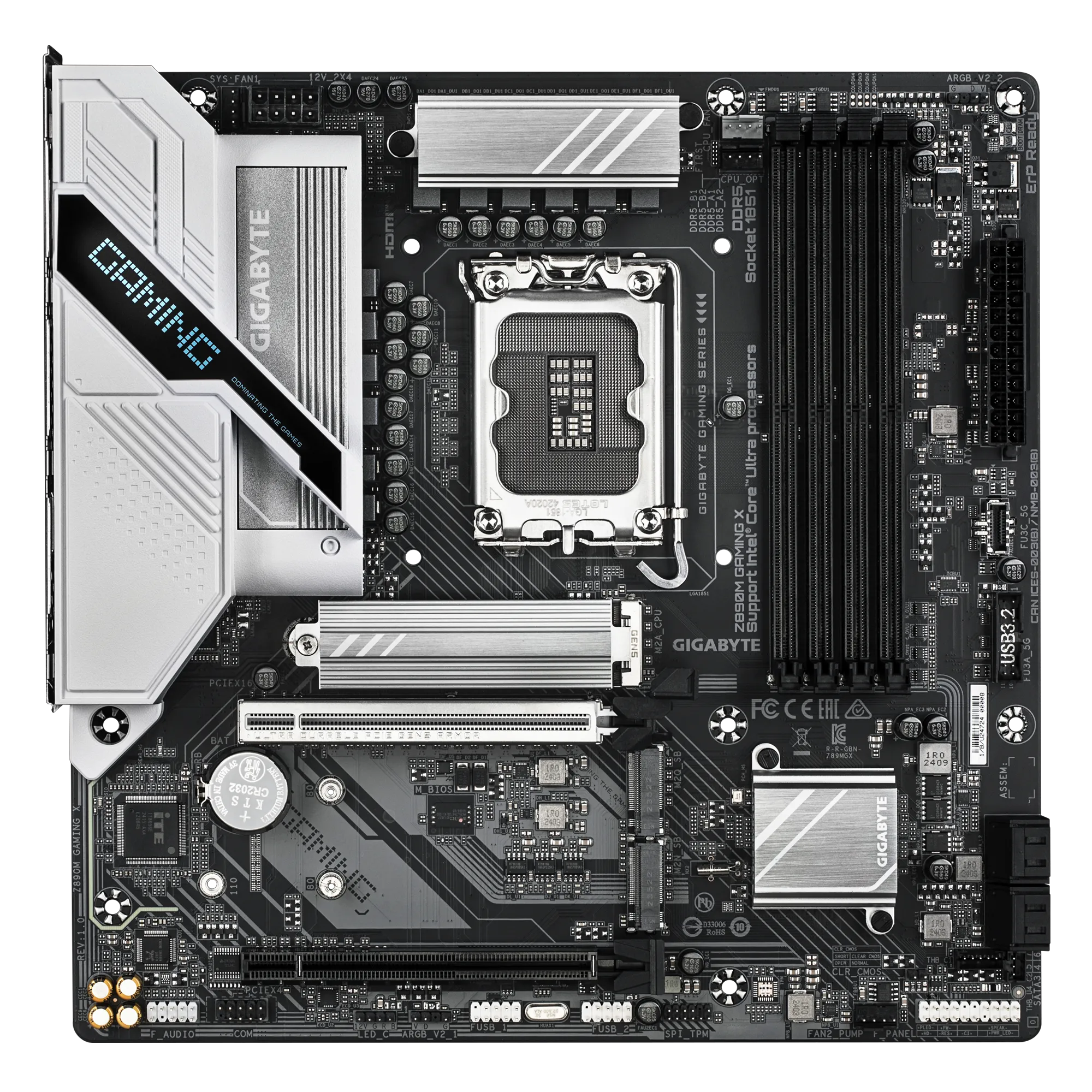 GIGABYTE Z890M GAMING X DDR5 MOTHERBOARD GIGABYTE Z890M GAMING X DDR5 MOTHERBOARD